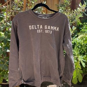Comfort Colors Delta Gamma crewneck